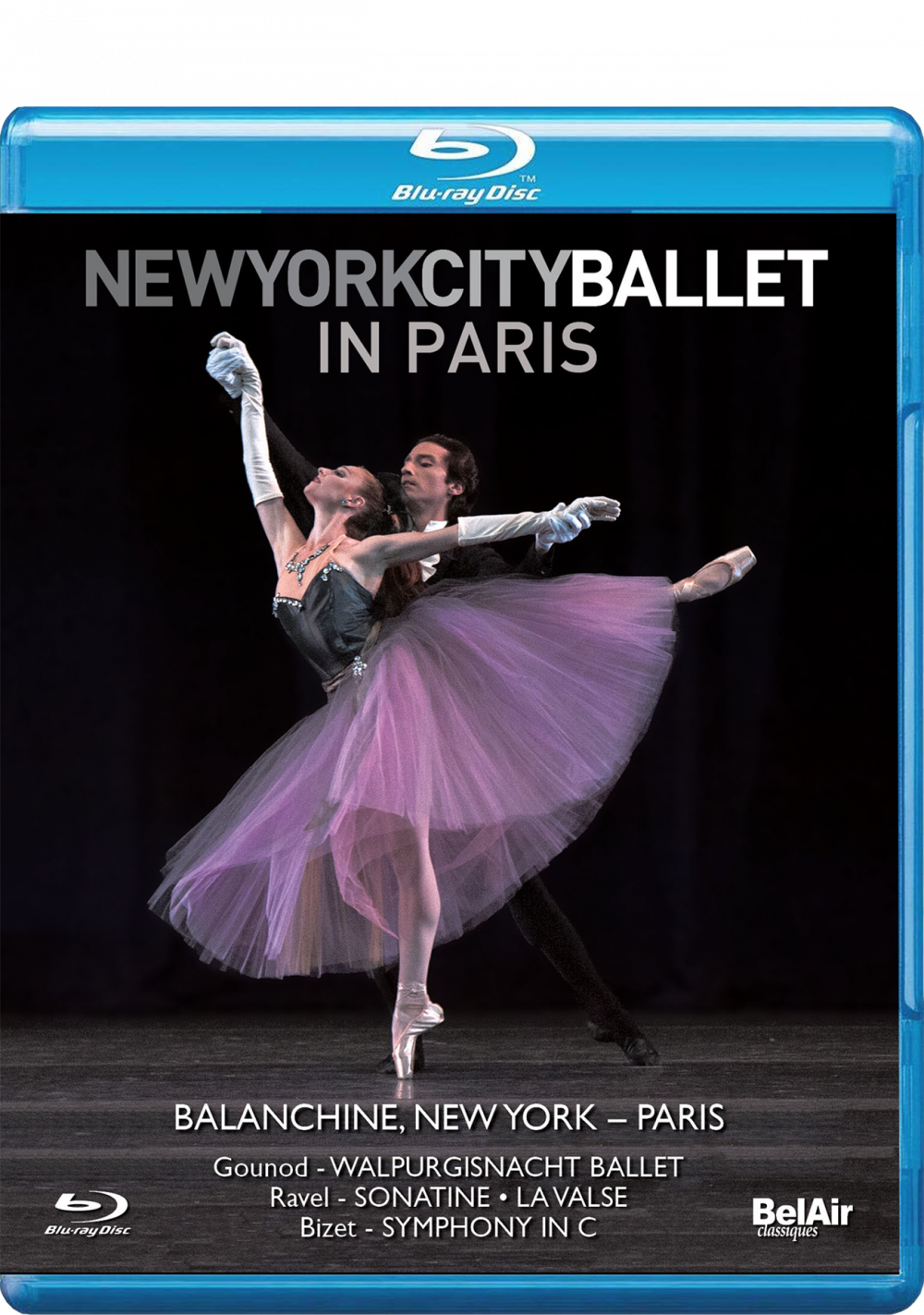New York City Ballet In Paris Dvd And Blu Ray Bel Air Classiques 