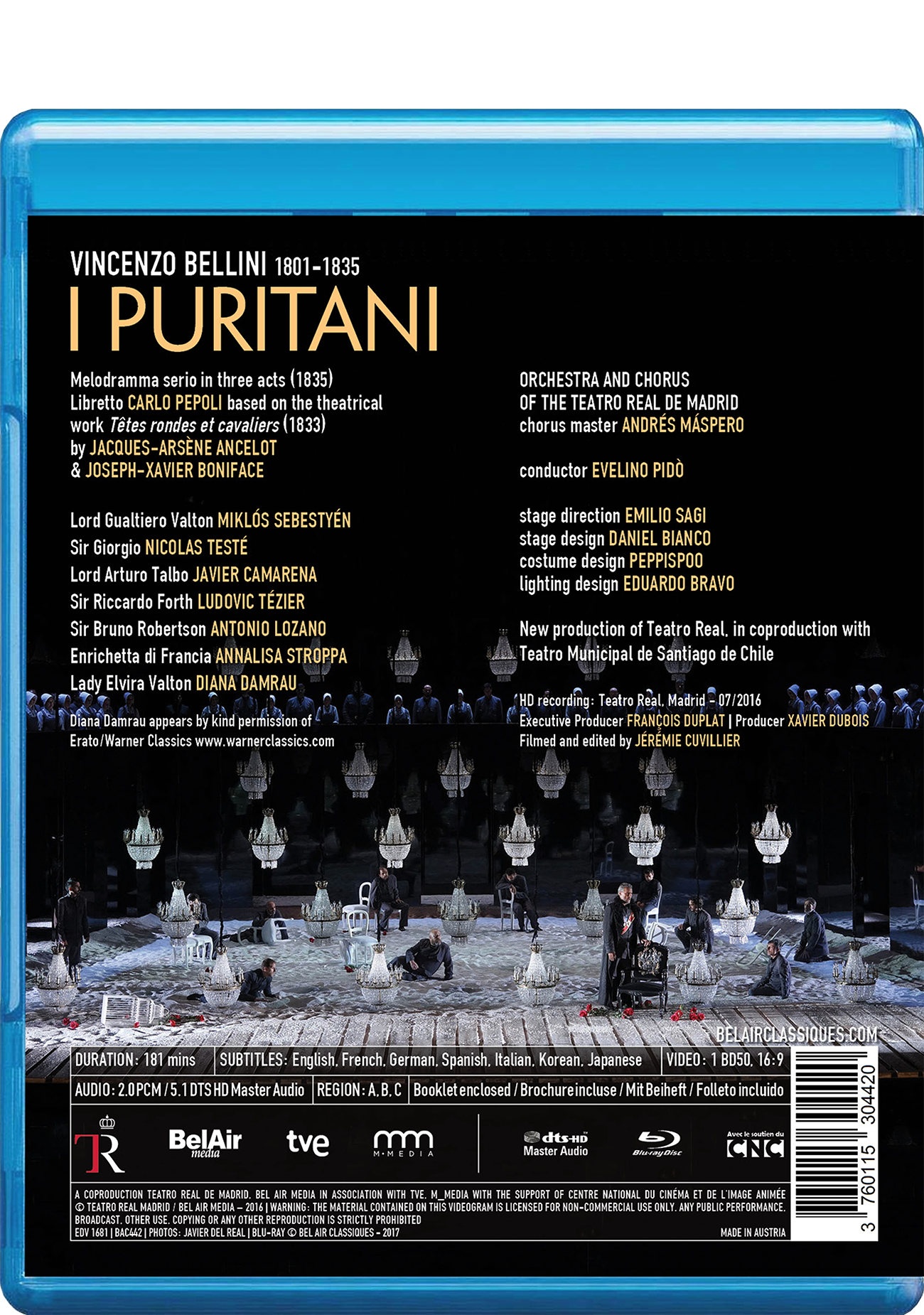 I Puritani Blu-ray Bellini 